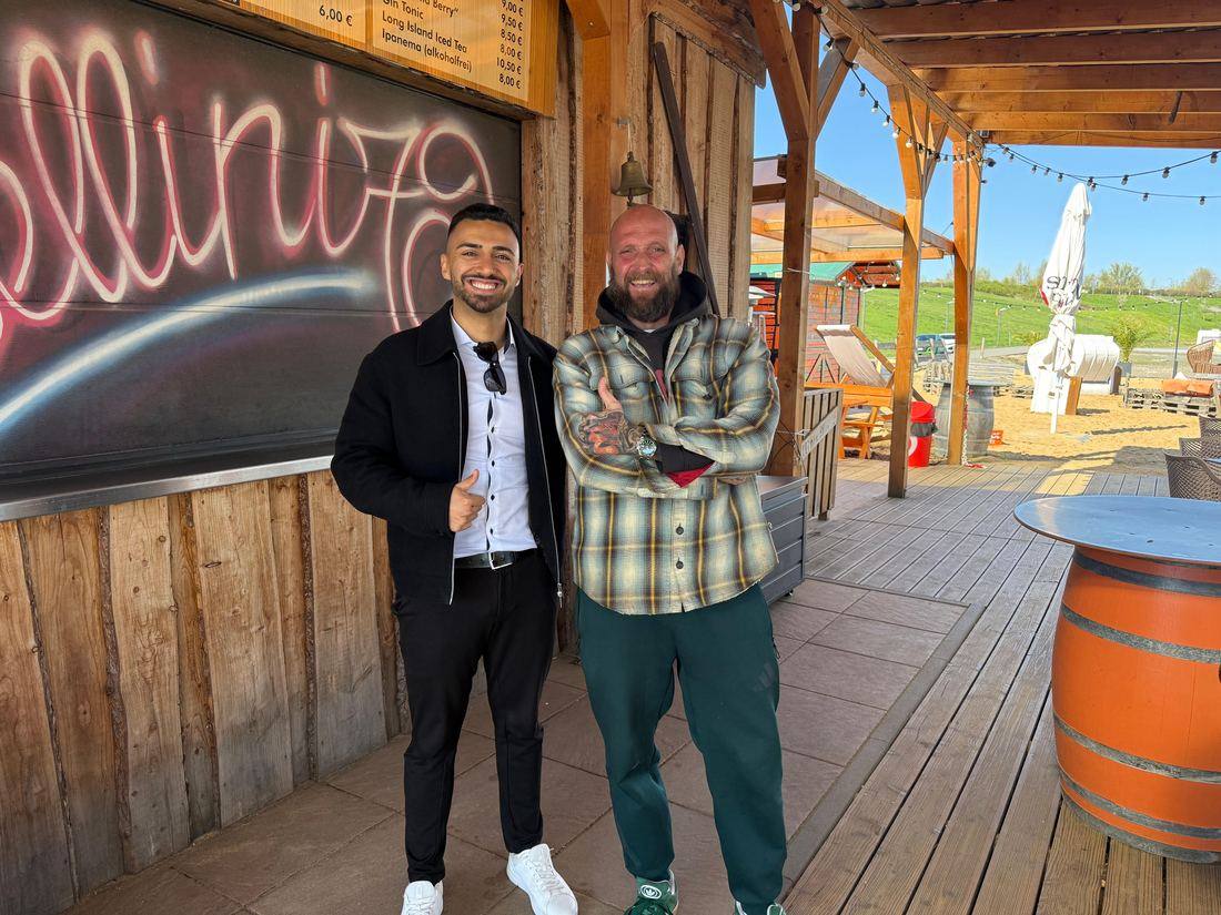 Omer Shersad in der Strandbar Bellini 79
